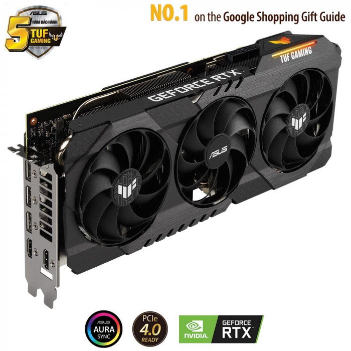 VGA Asus TUF Gaming GeForce RTX™ 3080 V2 10GB GDDR6X 