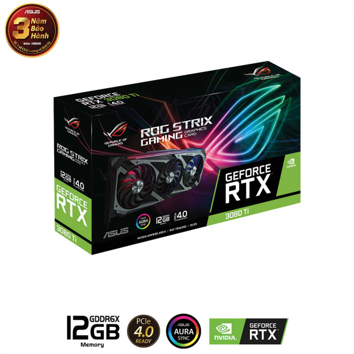 VGA Asus ROG Strix GeForce RTX™ 3080 Ti 12GB GDDR6X 