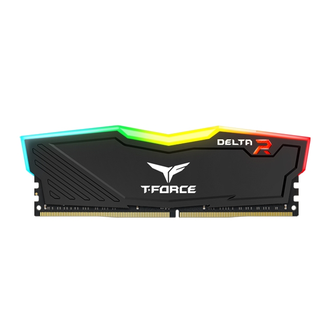 RAM TeamGroup T-FORCE Delta RGB 16GB DDR4 Bus 3000MHz - Đen 