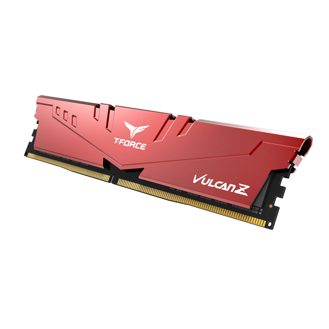 RAM TeamGroup T-FORCE Vulcan 8GB (2 x 4GB) DDR4 Bus 2666MHz - Đỏ 