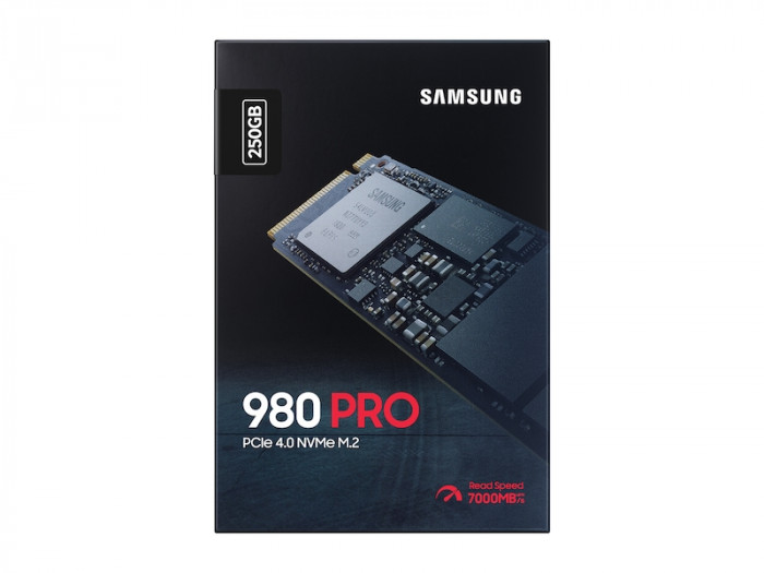 SSD SamSung 980 PRO 250GB M.2 NVMe PCIe Gen4x4 - V8P250BW