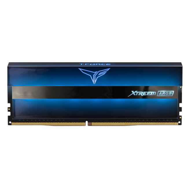 RAM TeamGroup T-FORCE Xtreem ARGB 16GB (2 x 8GB) DDR4 Bus 3600MHz - Xanh Đen 