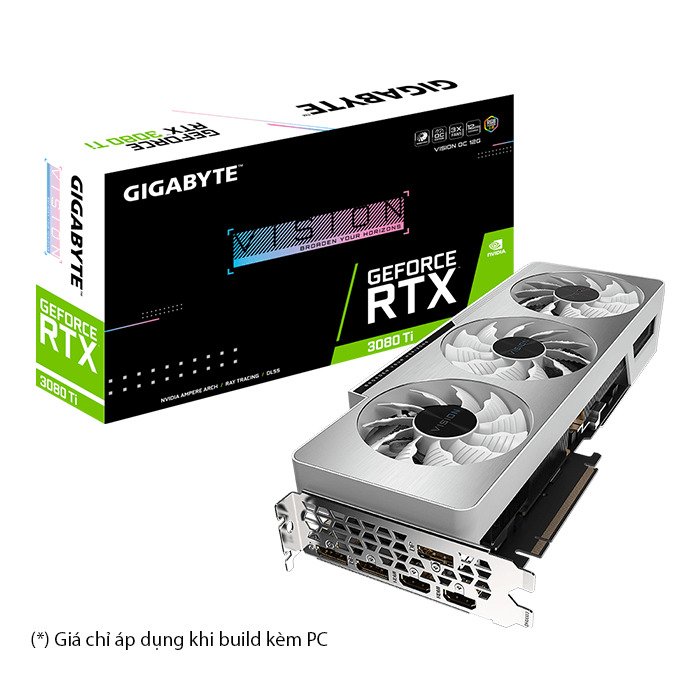 VGA GIGABYTE GeForce RTX 3080 Ti VISION OC 12G