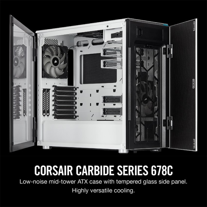 Case Corsair 678C TG White