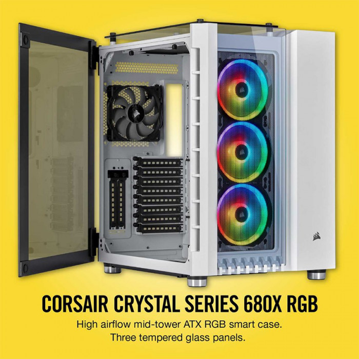 Case Corsair 680X RGB TG White