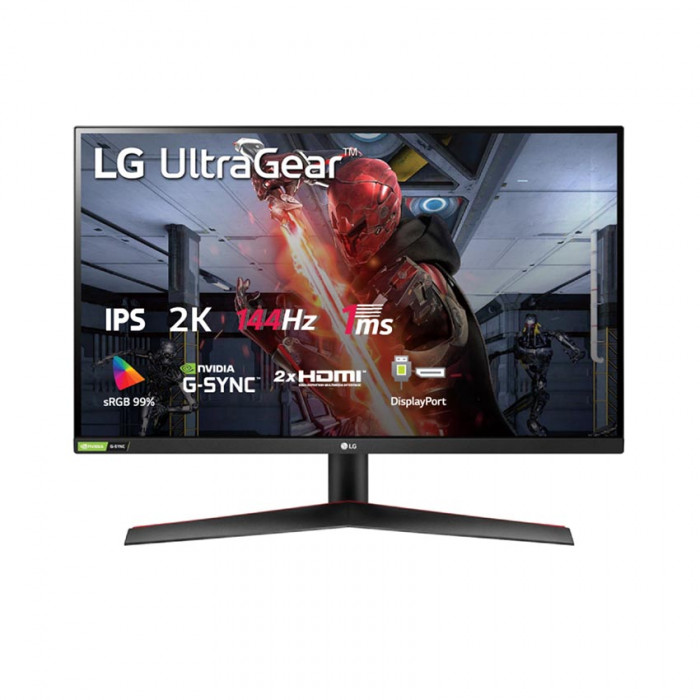 Màn Hình LG UltraGear™ 27 inch IPS QHD 144Hz 1ms (GtG) NVIDIA® G-SYNC® Compatible HDR 27GN800-B