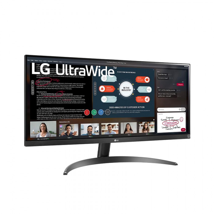 Màn Hình LG UltraWide™ 29 inch IPS 75Hz AMD FreeSync™ HDR10 sRGB over 99% 29WP500-B