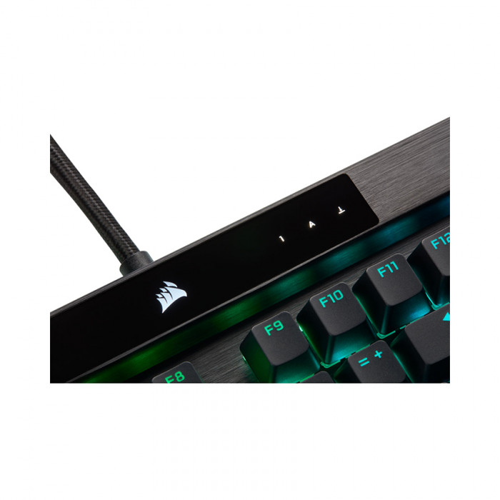 Bàn phím Corsair K100 RGB Mechanical Gaming Keyboard — CHERRY® MX Speed — Black