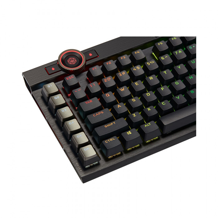Bàn phím Corsair K100 RGB Mechanical Gaming Keyboard — CHERRY® MX Speed — Black