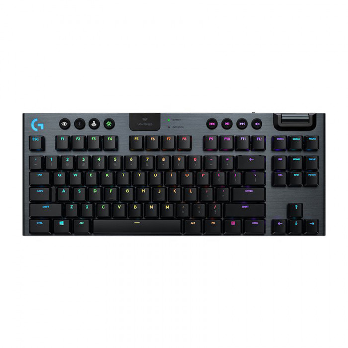 Logitech G913 TKL Lightspeed Wireless RGB Mechanical Gaming Keyboard  - Switch GX Clicky
