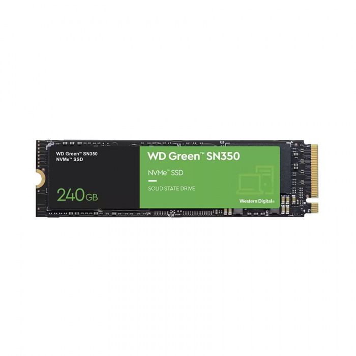 SSD WD SN350 Green 240GB M.2 2280 PCIe NVMe 3x4
