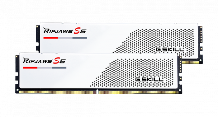 Ram G.Skill Ripjaws S5 32GB White (2x16GB) DDR5 5600MHz CL36