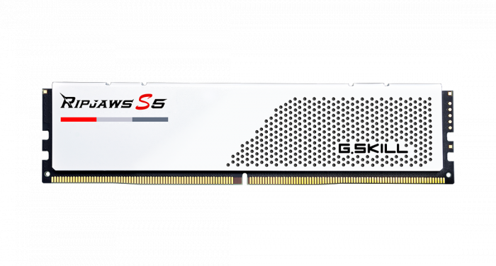 Ram G.Skill Ripjaws S5 32GB White (2x16GB) DDR5 5600MHz CL36