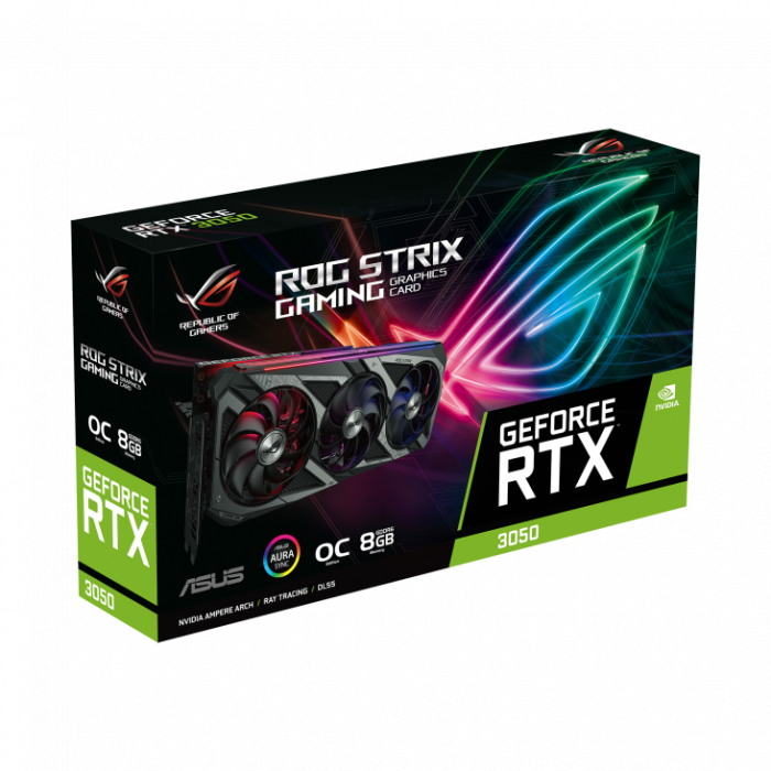 VGA Asus ROG Strix GeForce RTX™ 3050 OC Edition 8GB