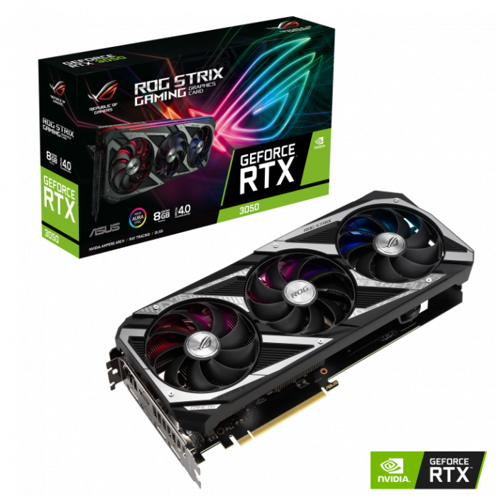 VGA Asus ROG Strix GeForce RTX™ 3050 8GB