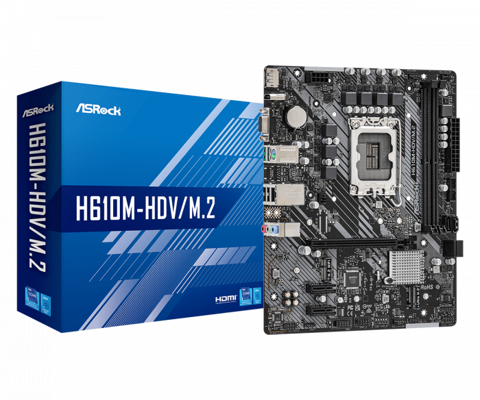 Mainboard ASROCK H610M-HDV/M2 DDR4
