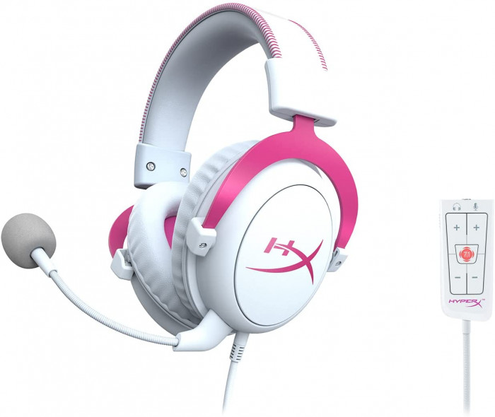 Tai nghe HyperX Cloud II Pink Gaming Headset