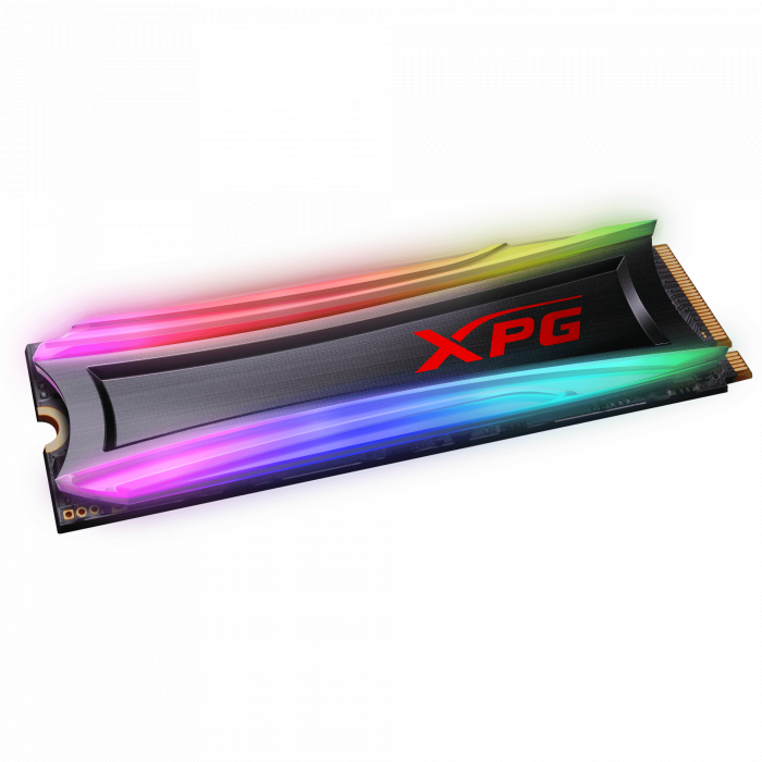 Ổ cứng SSD Adata XPG SPECTRIX S40G RGB 256GB  PCIe NVMe 3x4 Đọc 3500MB/s 3000MB/s  (AS40G-256GT-C)