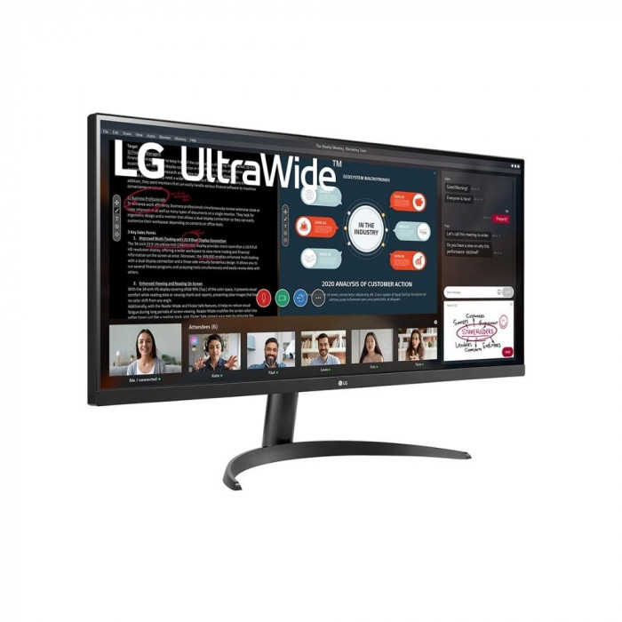 Màn hình LG 34WP500-B UltraWide™ 34 inch UW FHD HDR (IPS/75Hz/5ms GtG/sRGB 95%/HDMI)