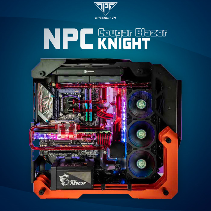 NPC Knight - Bộ case Cougar Blazer (Mid Tower)