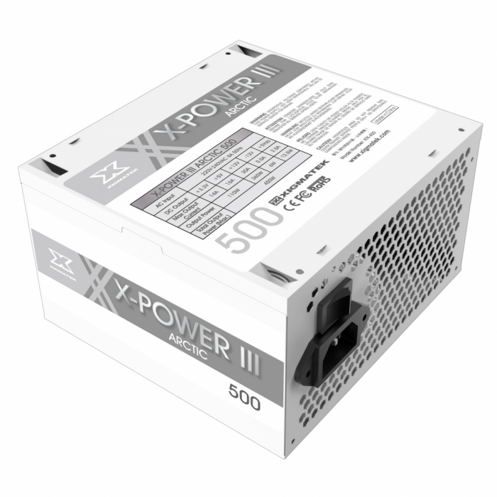 PSU Xigmatek X-POWER III 500 ARTIC EN48052 450w - (EN48052)