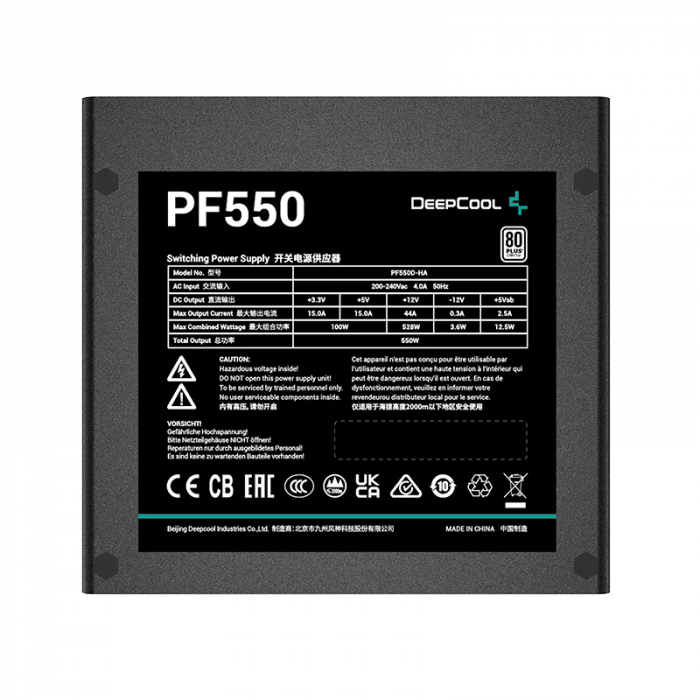 PSU Deepcool PF550D