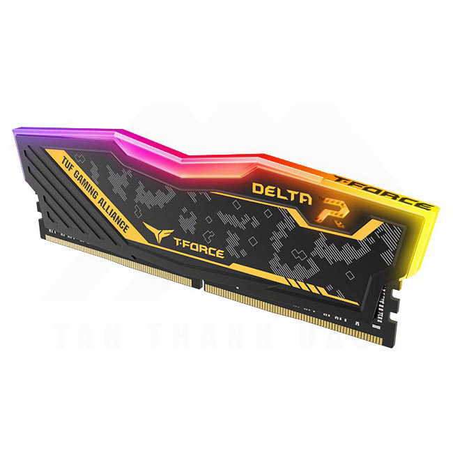 RAM TEAMGROUP T-FORCE DELTA TUF Gaming Alliance RGB Black 8GB (1x8GB/DDR4/3200MHz)