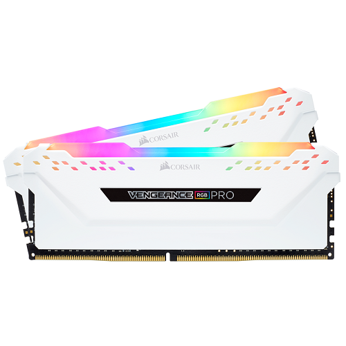 Ram Corsair VENGEANCE® RGB PRO 16GB (2 x 8GB) DDR4 Bus 3000MHz C15 - White