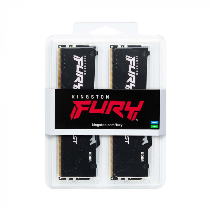 RAM Kingston Fury BEAST RGB 32GB (2x16GB/DDR5/5600MHz) (KF556C40BBAK2-32)