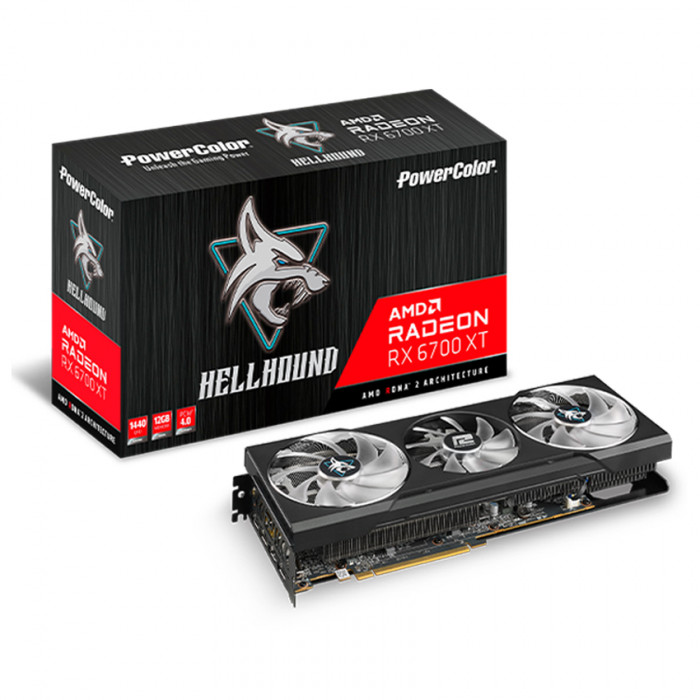 PowerColor Hellhound AMD Radeon RX 6700XT 12GB GDDR6 