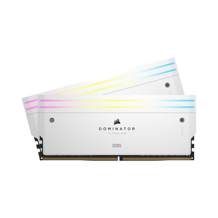 RAM Corsair DOMINATOR TITANIUM White RGB 32GB (2x16GB/DDR5/6600Mhz)