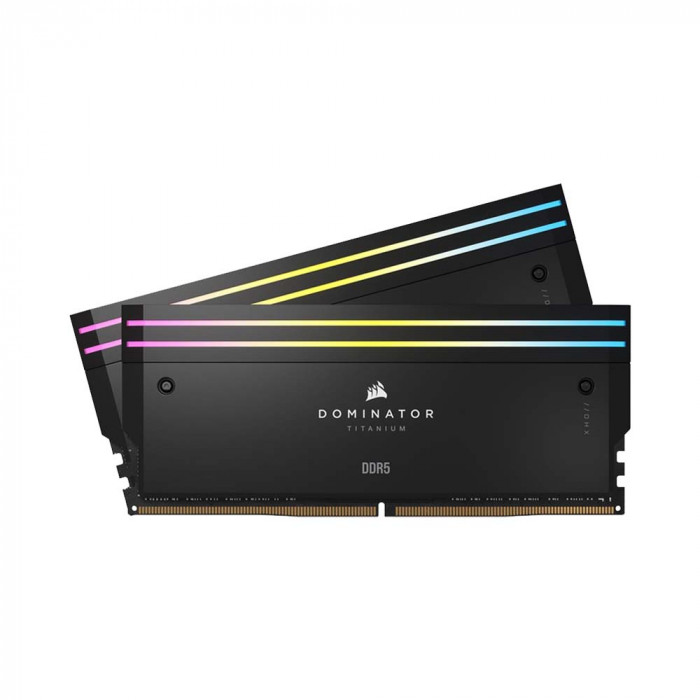 RAM Corsair DOMINATOR TITANIUM Black RGB 96GB (2x48GB/DDR5/6400Mhz)