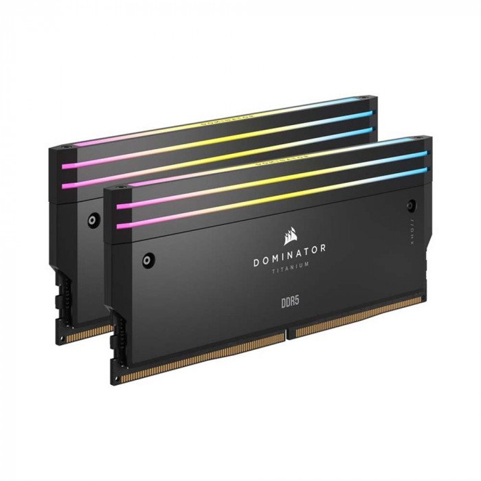 RAM Corsair DOMINATOR TITANIUM Black RGB 64GB (2x32GB/DDR5/6600Mhz)