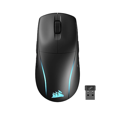 Chuột không dây Corsair M75 WIRELESS Lightweight RGB Gaming Mouse Black